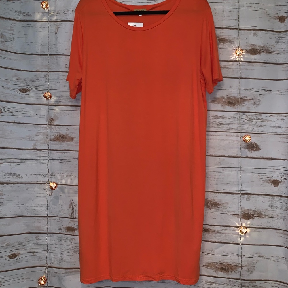 PIKO Cap Sleeve Tunic Dress